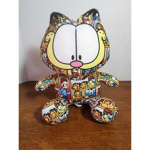 Garfield The Cat 7" Nickelodeon Comic Strip Print Plush‎ By Toy Factory